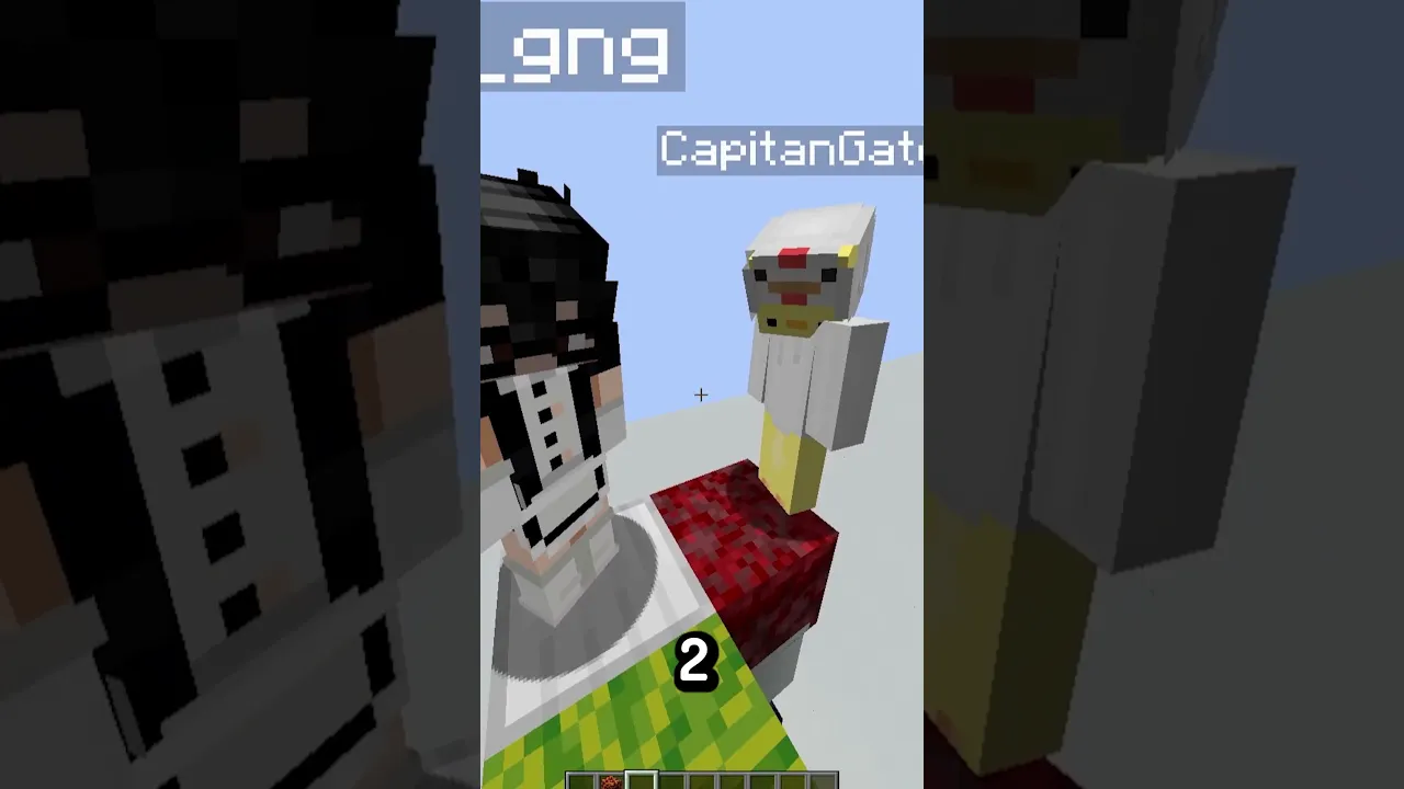 Cap está troleando💀 #minecraft #shorts