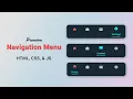 Pro CSS Nav Bar Animated Effect mzcode01
