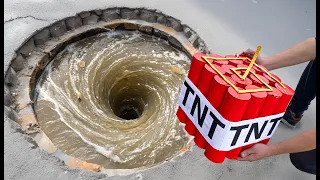 EXPERIMENT: Different Things Dropped In WhirlPool
