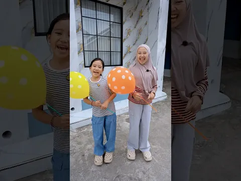 Om Babang Bagi Bagi Balon Cobil, Keysha, Sheena Dan Celli