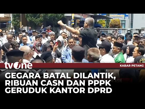 Ribuan ASN Protes Penundaan Pelantikan Calon ASN