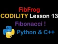 Fibonacci Frog Jump in Python and C Codility Coding Interview