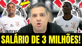 🚨INFORMAÇÃO VAZADA: SALARIO DE 3 MILHÕES PRA JOGADOR SAMIR VAZOU | NOTÍCIA CORINTHIANS