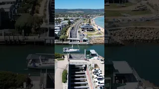 Sailing OVER a road, Martha Cove Mornington
