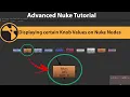 Displaying certain Knob Values on Nuke Nodes Nuke Advanced Tutorial
