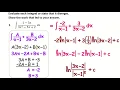 AP Calculus BC - Unit 3 Sample Test