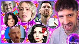 TINI VS SU PADRE (a los piedrazos con la prensa), MESSI SE RETIRA, ALEJANDRO LERNER POLEMICA