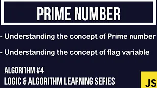 JavaScript Algorithm Tutorial Prime Number