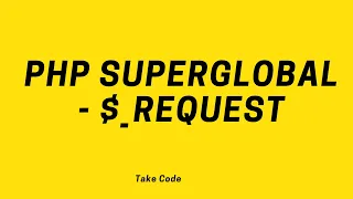 PHP Superglobal -