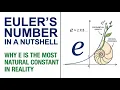 Euler s number Explained Simply Why e is the Most Natural Constant in Reality