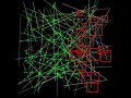 Intersection searcher by Bentley-Ottmann algorithm failure