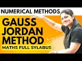 Introduction to Gauss Jordan Method Numerical Methods BCA B TECH Dream Maths