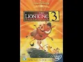 Download Lagu Opening to The Lion King 3: Hakuna Matata UK DVD (2004)