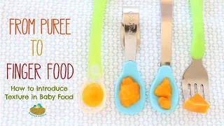 From Puree to Finger Food - How to introduce texture in Baby Food