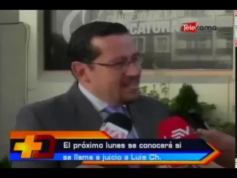 El próximo lunes se conocerá si se llama a juicio a Luis Ch.