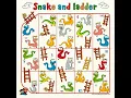 Snake and Ladder Game on A4 Sheet DIY Craft Activity - Mokshapatam