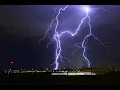 Thunder Storm and Lightning Bolts Relaxing Rain Sounds