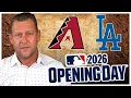 Diamondbacks vs Dodgers BEST Bets Opening Day MLB Picks For Thursday 26