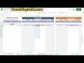 Bill Tracker Google Sheets How to Manage your Bill Payments FULL template tour Bill Calendar
