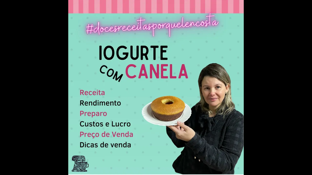 Aprenda a fazer um delicioso Bolo de Iogurte
