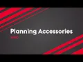 Planning Accessories - piplanning app Lesson