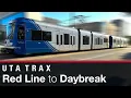 Utah Transit Authority TRAX Red Line University of Utah to Daybreak Full Ride Siemens S70