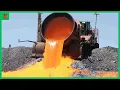 Download Lagu Heavy Machinery \u0026 Equipment Handling Blast-furnace And Steel Slag At Metallurgical And Steel Mills