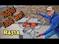 Ridgid 10 R4514 Pro Jobsite Table Saw W Stand - Unboxing Assembly and Review