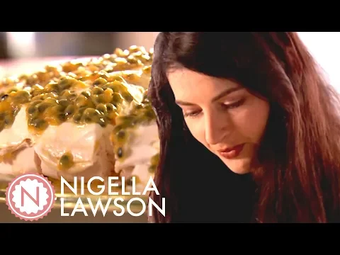 Download MP3 Nigella Lawson’s Passion Fruit Pavlova | Nigella Bites