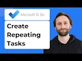 How to Create Repeating Tasks in Microsoft To-Do 2026 Guide
