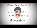 Saxon Algebra 2 Practice Test 5A Review