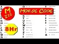 Morse Code Sound Effect 8 Hour with Morse Code Light