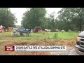 Crews battle fire at illegal dump site in Fountain Inn