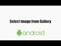 Tutorial - Select an image from Gallery in Android and Show in Imageview coderzheaven com