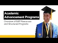 Overview of AAP s Resources and Structured Programs