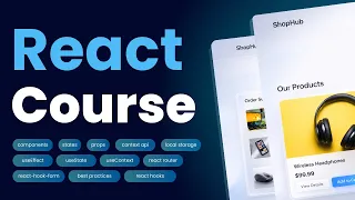 ReactJS Full Course 2026 Build and Deploy a Beginner Ecommerce Website using React