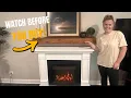 Rustic Wood Mantel Shelf Review Easy Fireplace Upgrade