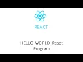Hello World React App