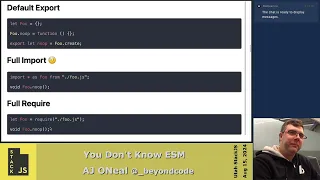 You Don t Know ESM - JavaScript Modules in 2025 Feb 20th