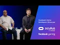 Facebook Game Developers Showcase Introduction