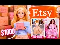 Was Spending 1000 on Barbie Clothes a Good Idea Etsy Haul