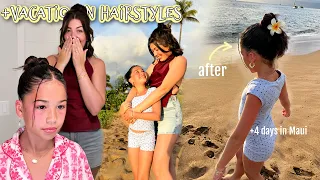 TWEEN HAIRSTYLES ON MAUI VACATION!! +stay at Westin | Kaanapali room tour!