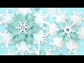 How to Make Paper Snowflakes Step by Step - Giant Snowflake Templates and Tutorial