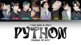 STRAY KIDS COVER AI PYTHON BY GOT7 Color Coded Eng