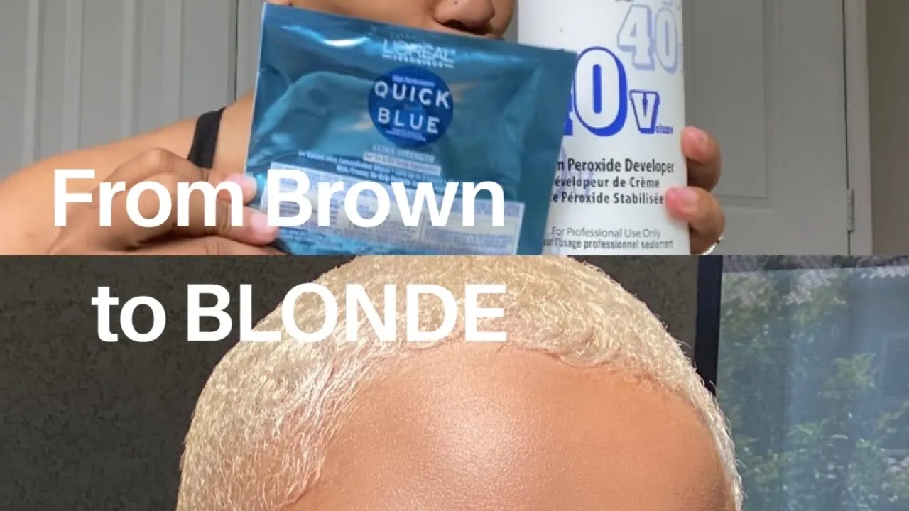 Baru!! CARA BLEACHING TANPA MERUSAK RAMBUT DENGAN SEKALI BLEACHING SAJA LANGSUNG BLONDE | Tutorial