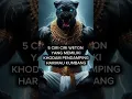 Manfaat memiliki khodam pendamping harimau kumbang