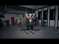 Exercise 56 upper body cookbar2 squat stance pull over Keiser Europe