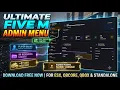 FREE All-In-One Admin Panel Player Management Live Logs QBox MJ DEVELOPMENT