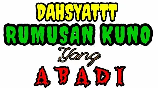 cara merumus angka menggunakan mistik lama baru index