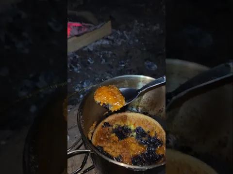 Making a wild berry dump cake/cobbler